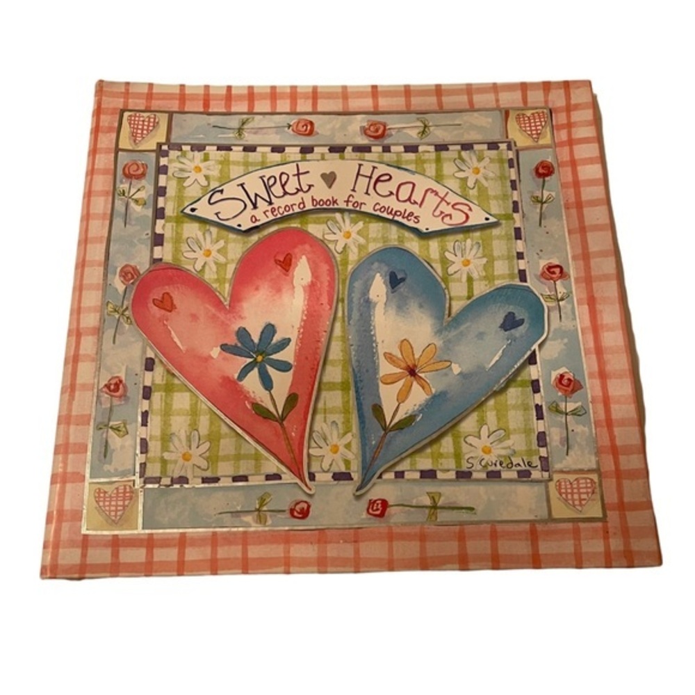 Sweethearts A Record Book For Couples NWOT